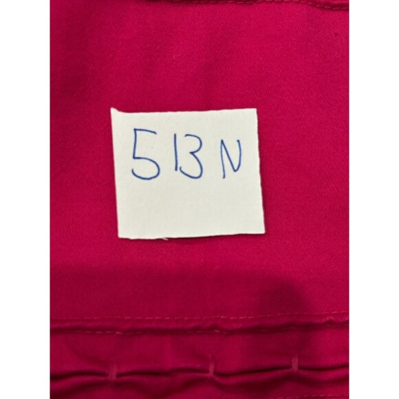 Liz Claiborne Womens Fuchsia Sleeveless A Line Dress with Bow Accent SZ 4 - Picture 8 of 9